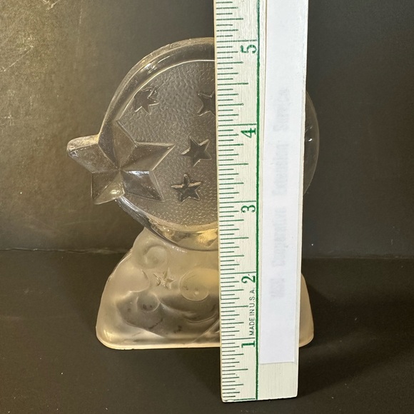 PartyLite Frosted Glass Celestial Candle Holder - Picture 6 of 6